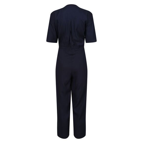 Regatta Womens/Ladies Streap Lightweight Button Front Short-Sleeved Jumpsuit / N - Picture 2 of 6